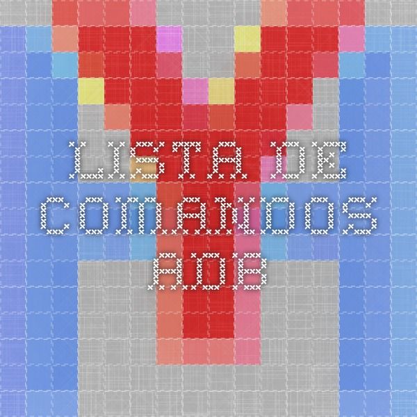 adb command list